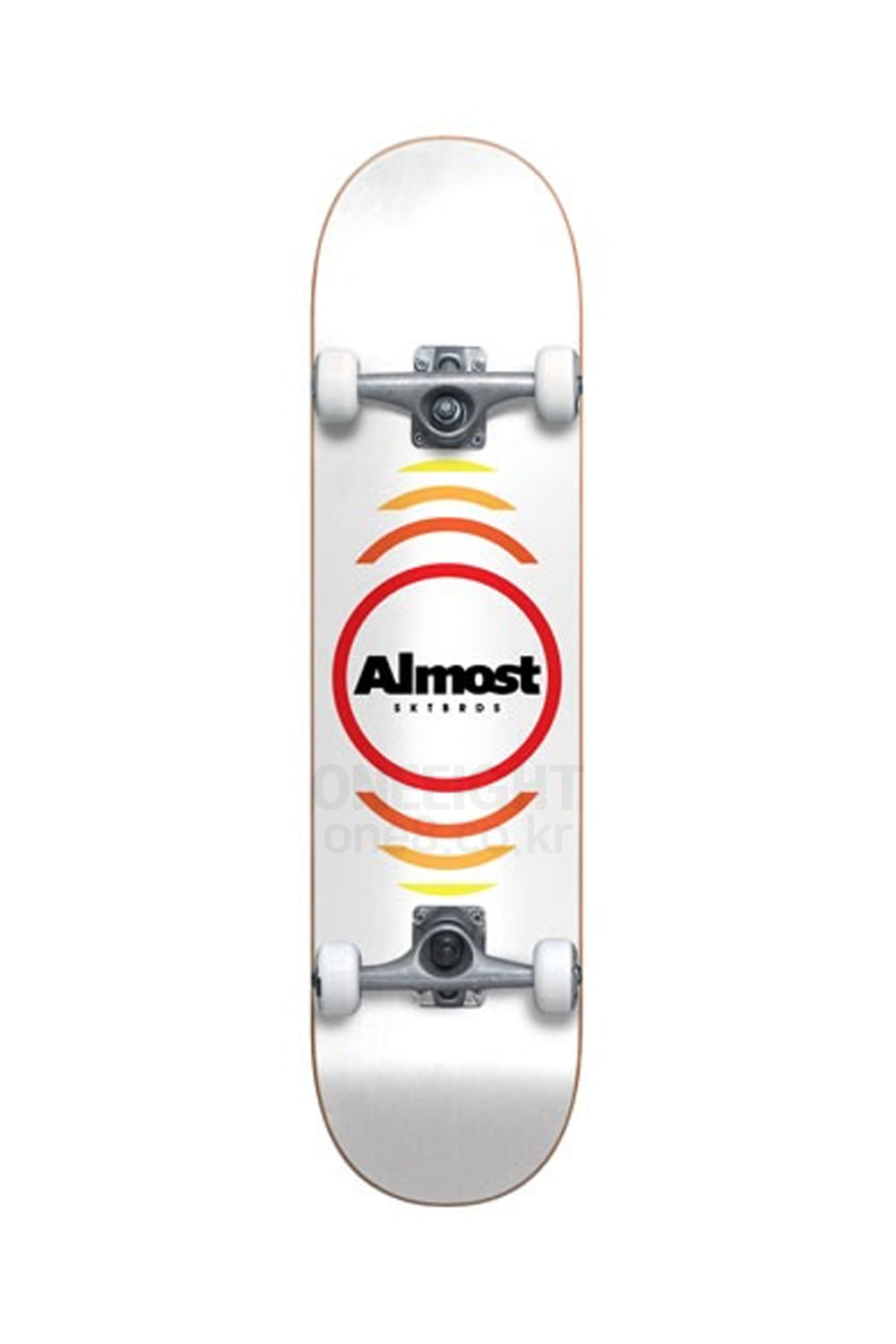 올모스트 스케이트보드 컴플릿 ALMOST_REFLEX FP COMPLETE WHITE 7.625_Z1M9204WH