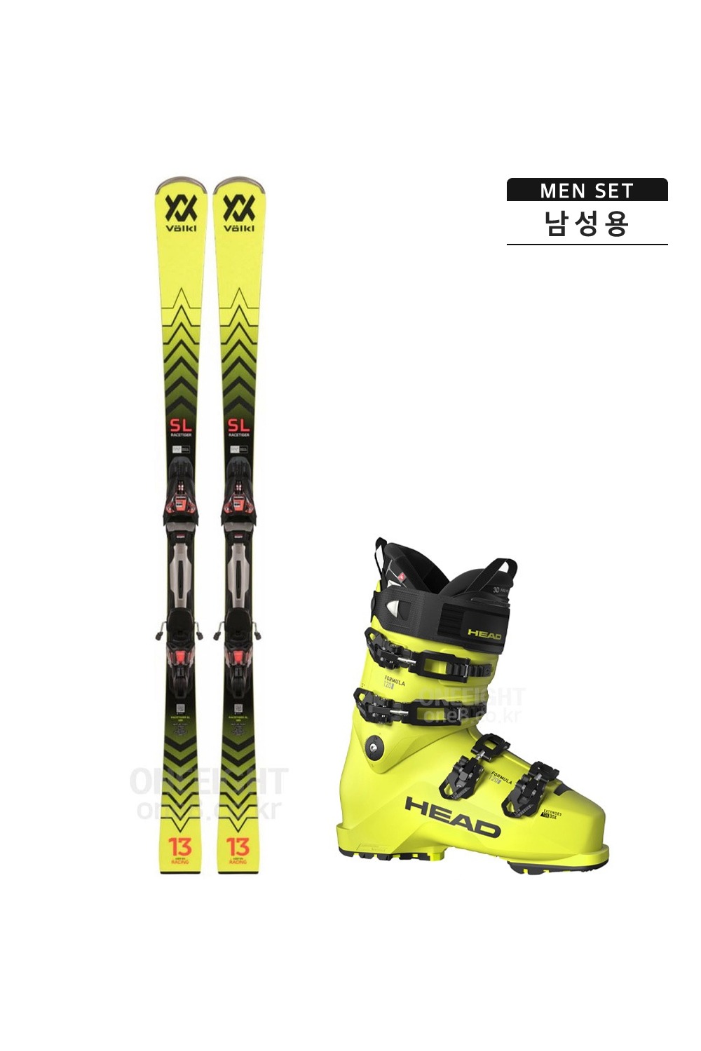P018 뵐클 남성 스키 세트