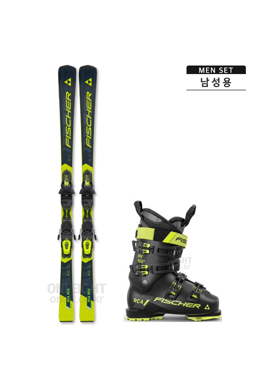 P017 피셔 남성 스키 세트